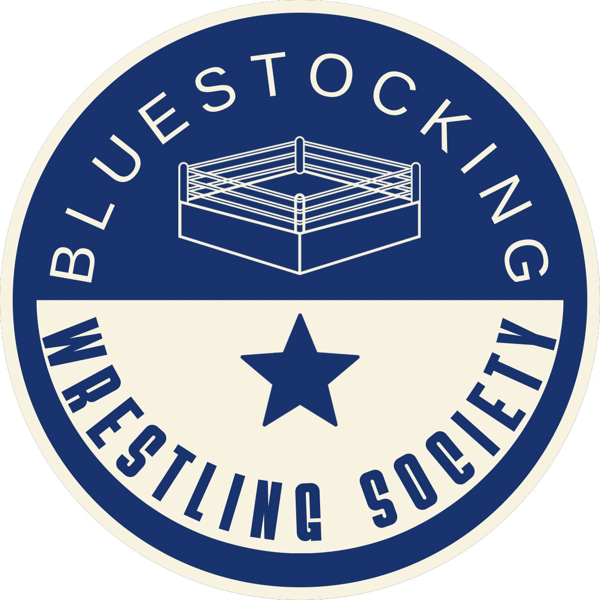 Bluestocking sticker